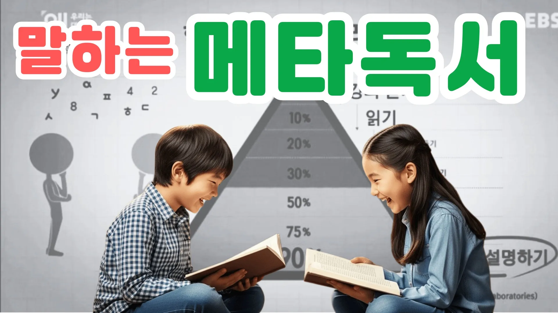 [오픈특별할인50%]학습효과 90%의 비밀! 친구에게 '안 보고' 설명하는 <말하는 메타독서>
