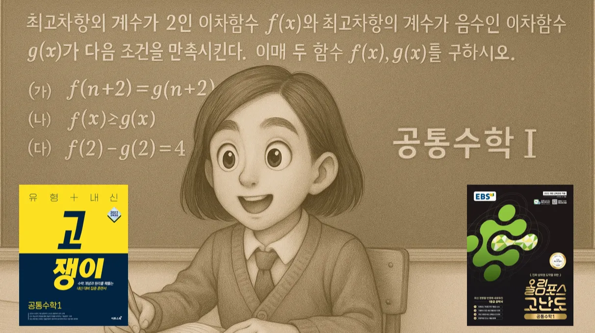 지금까지 이런 수업은 없었다! 공통수학 1 심화고난도 문제 풀이 : 고쟁이+올림포스 고난도 교재