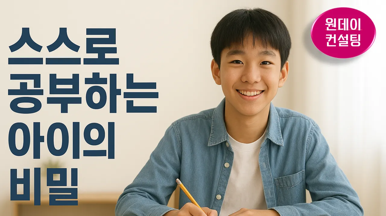 중학생 공부계획 하루 만에 완성! 실천을 돕는 1:1 컨설팅