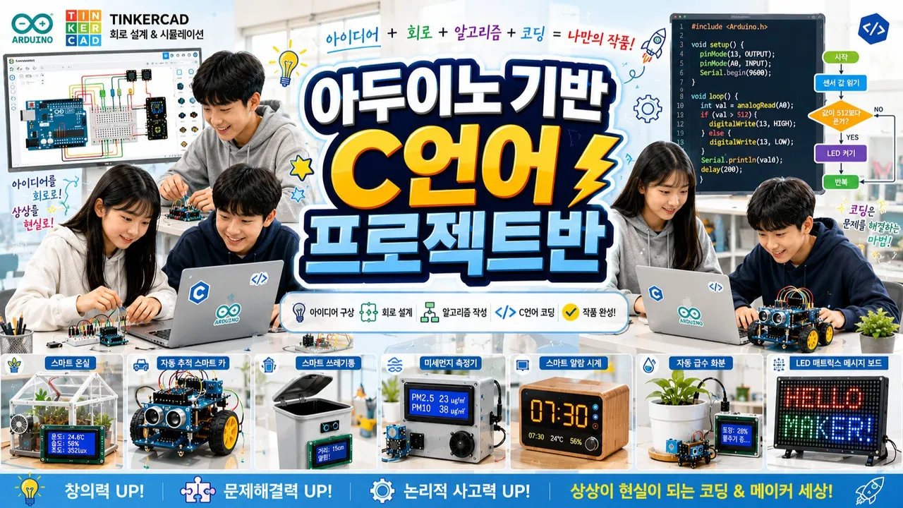 아두이노 C언어 코딩 프로젝트반