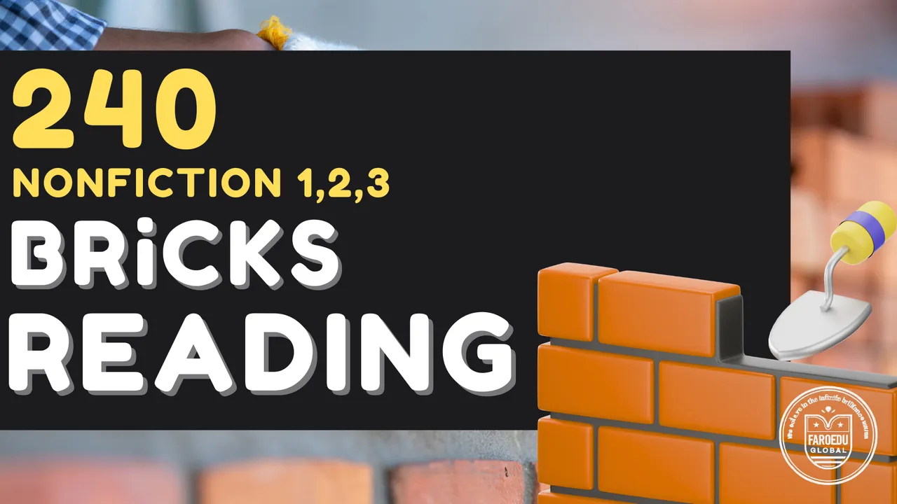 미국 경영전문가와 배우는 <Bricks Reading Nonfiction 240 레벨 1,2,3권>