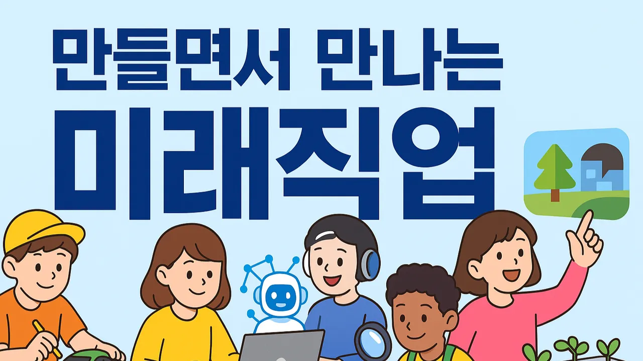 [여름방학- 만들기 활동] 직접 만들며 배우는 AI·환경·우주 직업 탐험