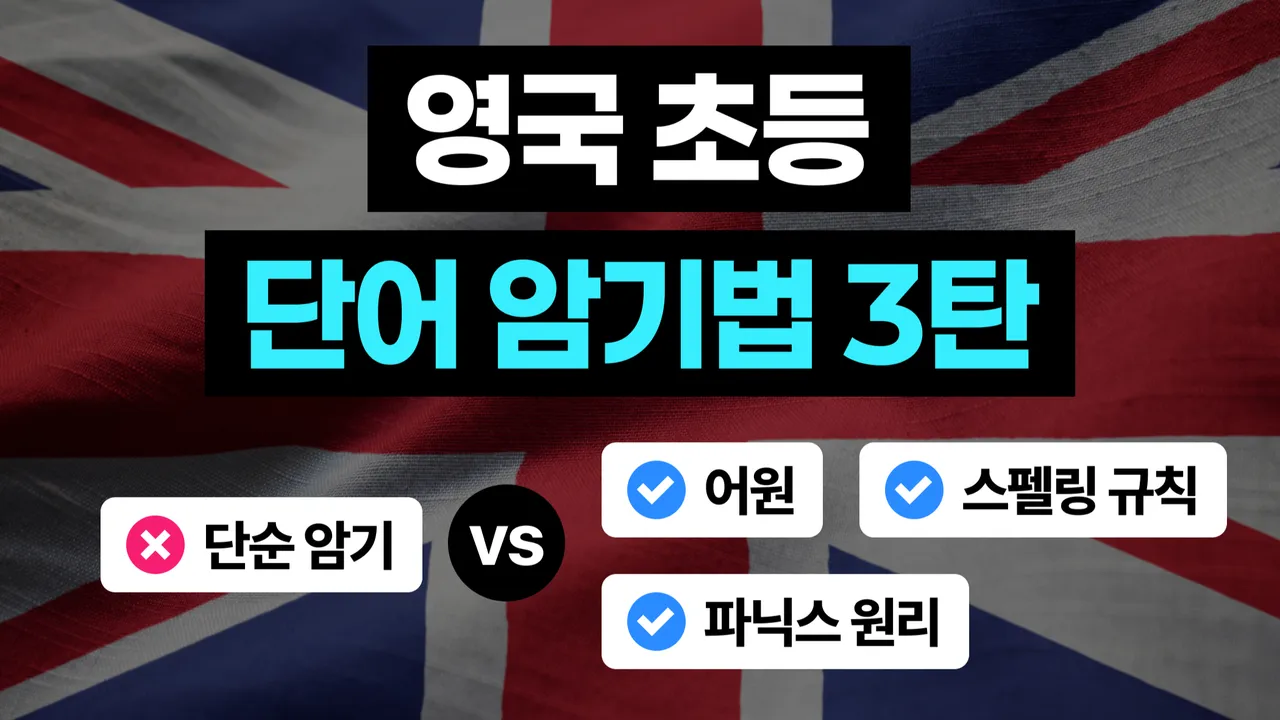 영단어 암기법 3탄 (Spelling rule 3) 영국학생이 암기하는 방식 그대로 영단어 암기해요!