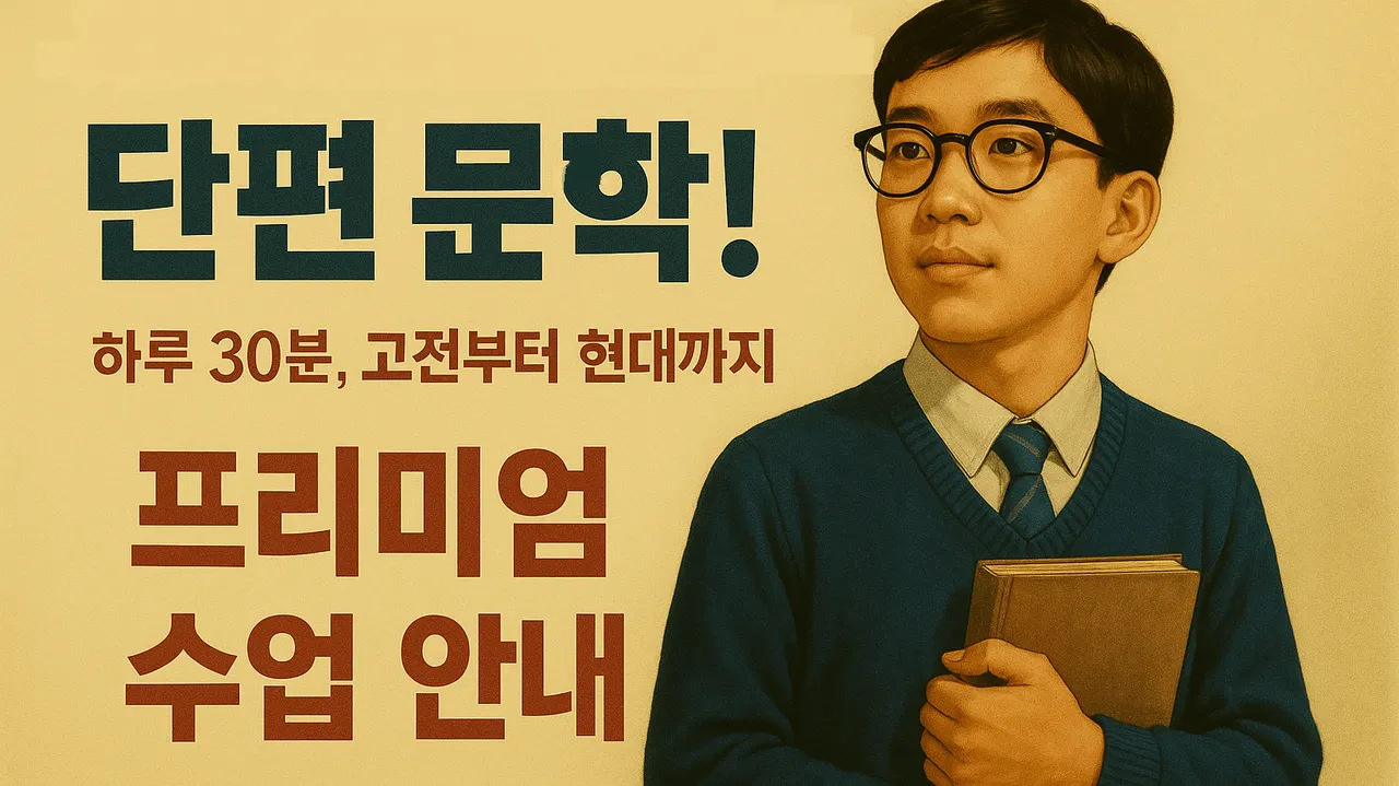 [현서] 30분 단편 문학!