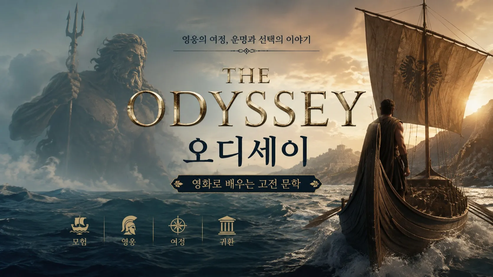 [추석특강] 영화 -오디세이 토론논술: 고전과 사회문제 연결하기