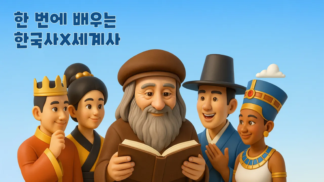 [한국사X세계사] 한 번에 배우는 한국사와 세계사