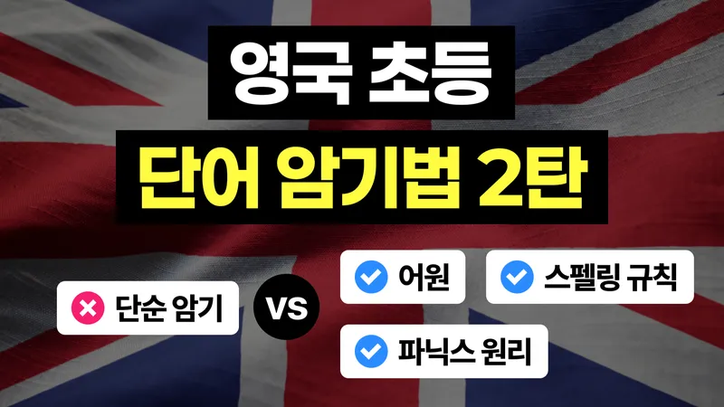 영단어 암기법 2탄 (Spelling rule 2) 영국학생이 암기하는 방식 그대로 영단어 암기해요!-thumbnail