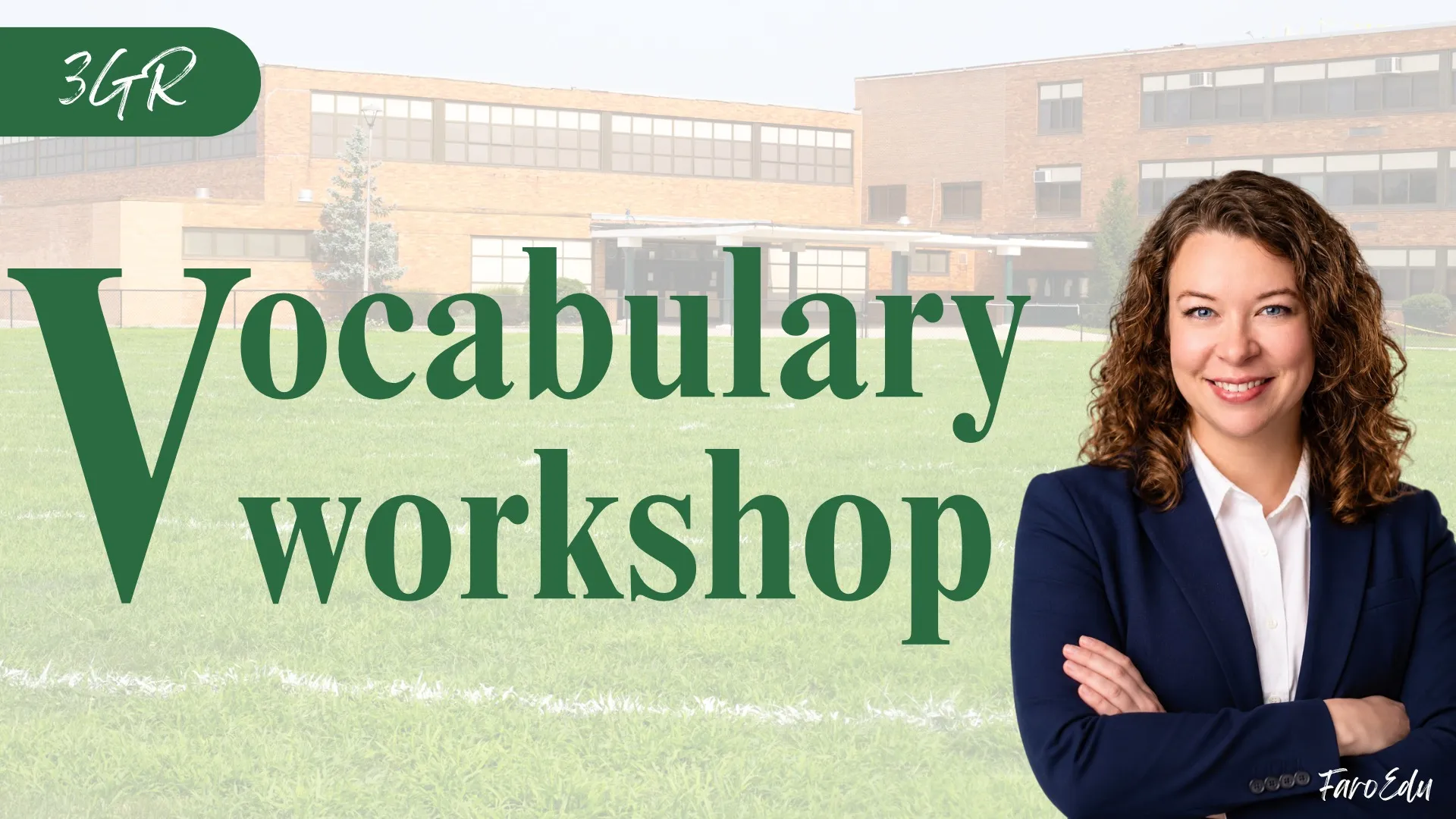 미국 초등 교사의 [3학년 어휘 특강] Vocabulary Workshop Green