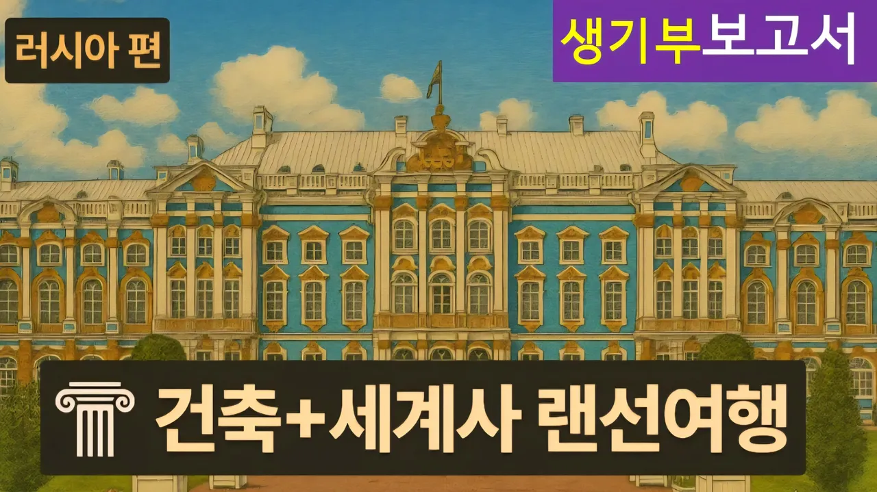 [러시아 건축물+세계사] 히틀러가 보석 도둑? 대치동 20년 경력 강사와 함께하는 세계사 랜선여행
