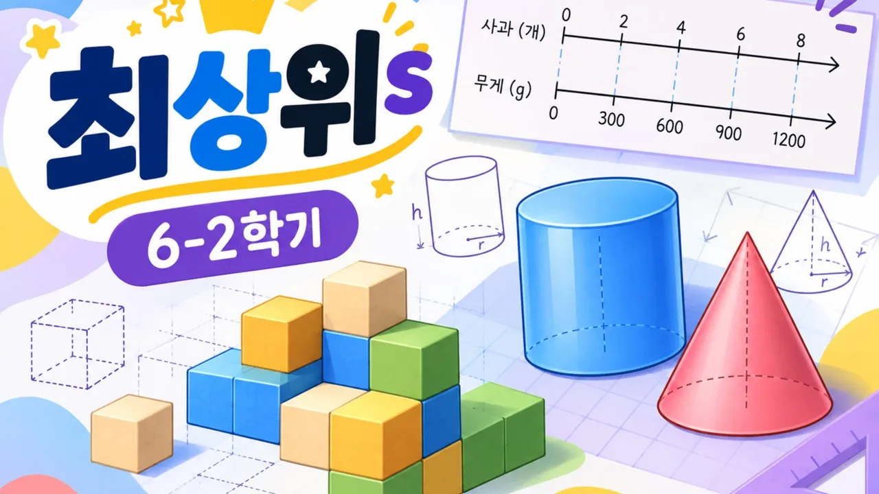 수학문해력, 나 혼자만 레벨업! (최상위S 6-2)