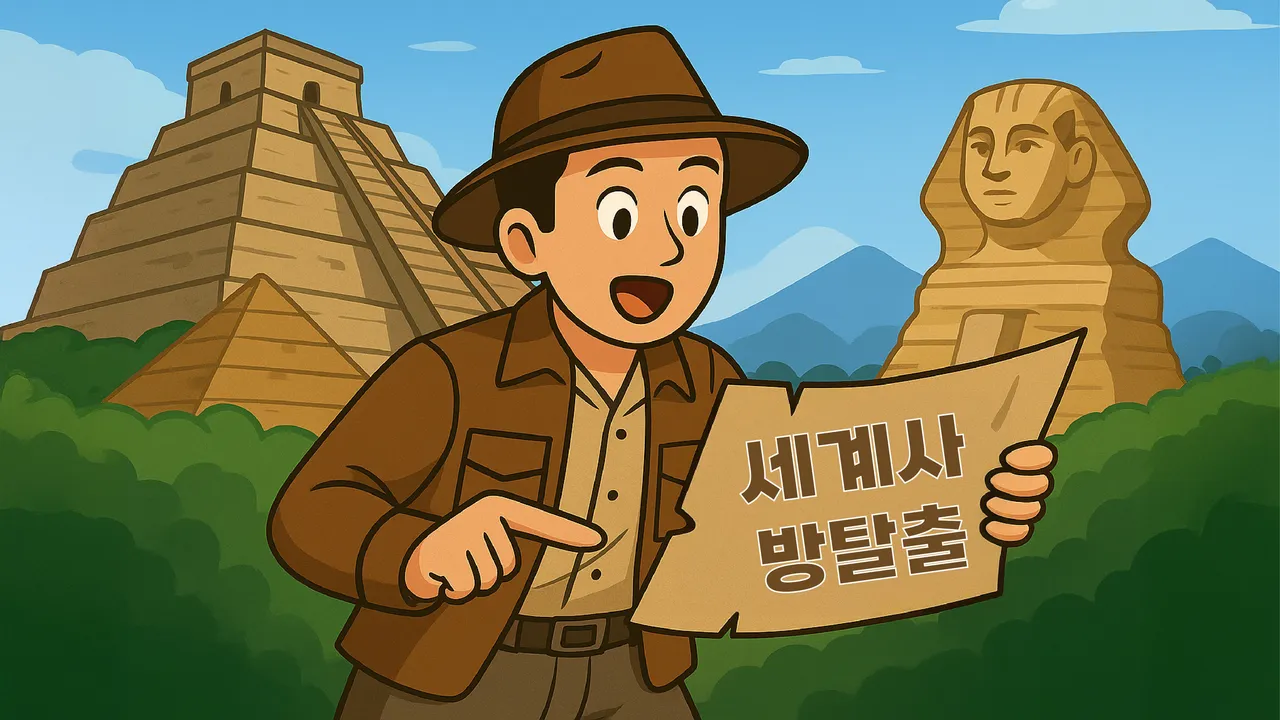 [방학특강] 세계사 방탈출: 제국의 수수께끼를 풀어라!