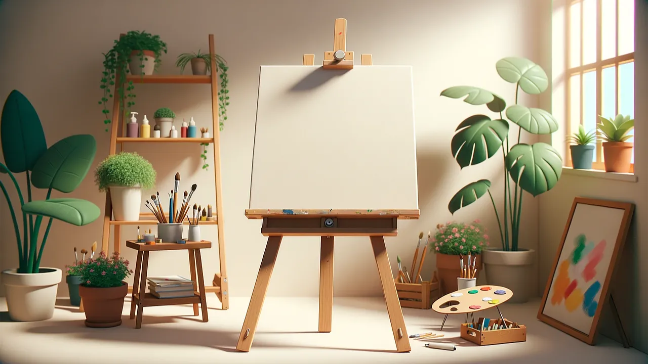 아크릴 드로잉! 미술관에서 보던 그림을 그려요