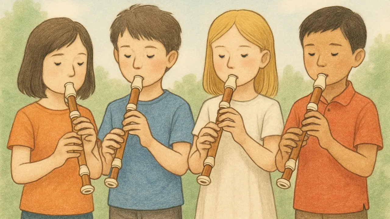 알토 리코더 초급반 : 알토 리코더 수행평가 완전대비!!