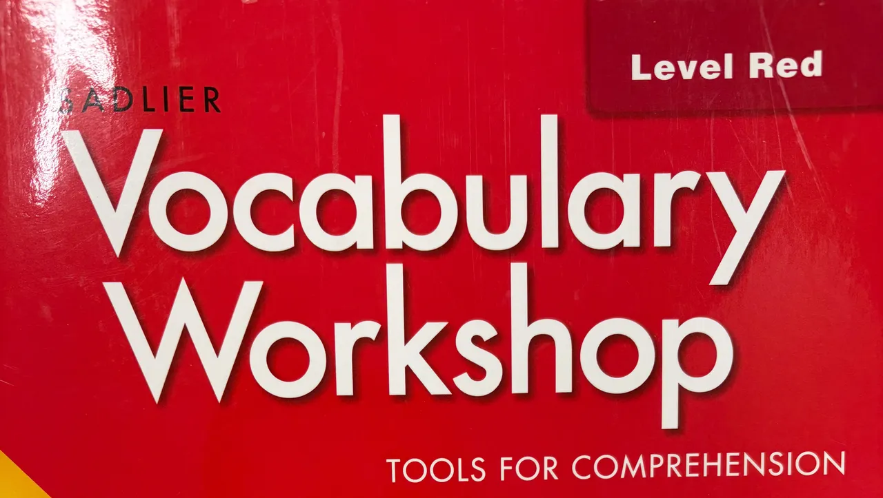 방학 오전 시간 활용! Vocabulary Workshop Level Red Unit1 어휘 10개로 말하기까지 완성