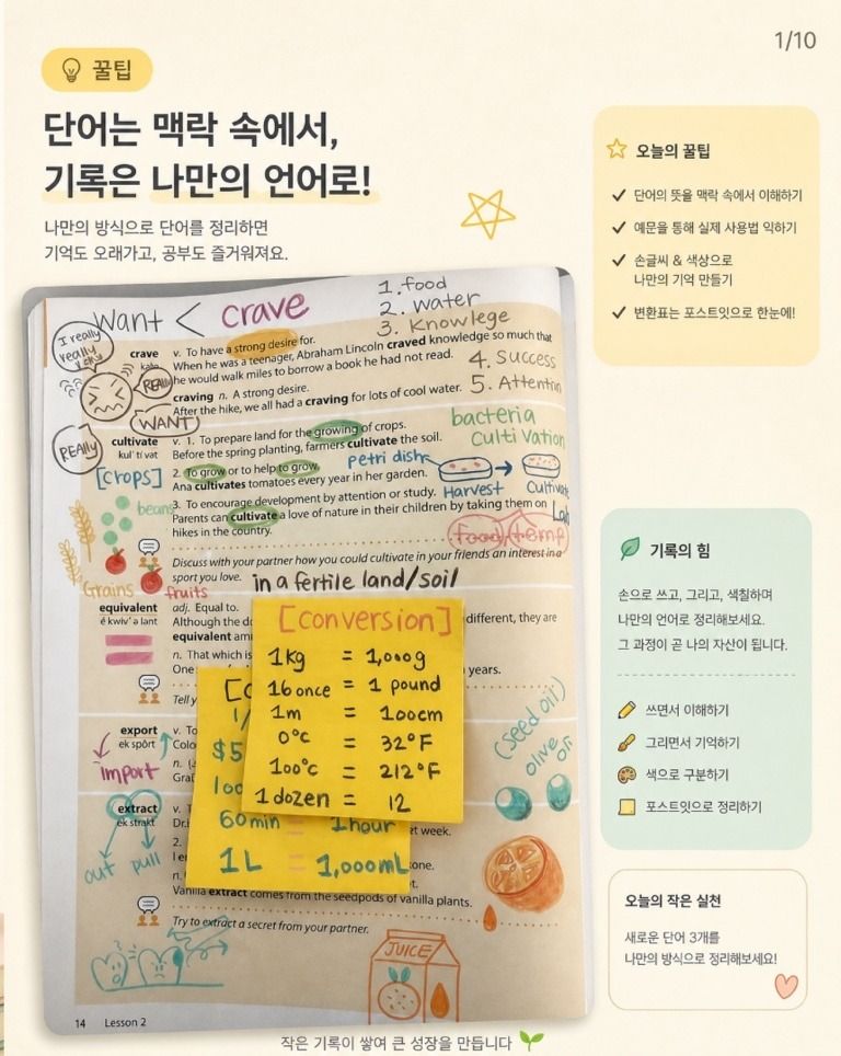 Wordly Wise Book 4 문맥 어휘와 실제 수업 노트