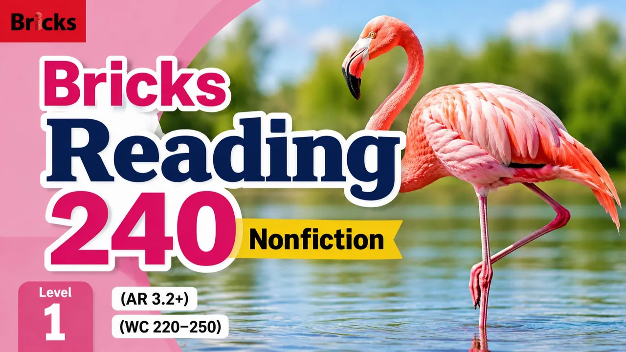 Bricks Reading Nonfiction 240 레벨 1권 (16일 독해완성)