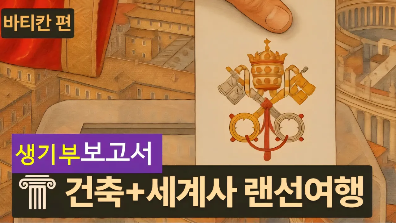[바티칸 건축물+세계사] <천지창조> 그림 밑에서 새로운 교황을 선출? 대치동 20년 경력 강사와 함께하는 세계사 랜선여행