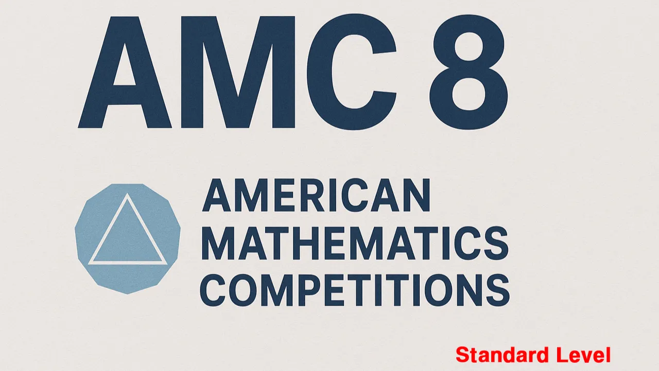 AMC 8(미국수학경시대회) 대비를 위한 개념+기출문제 풀이 [한국어 사용] : 1번~19번 문제 해결
