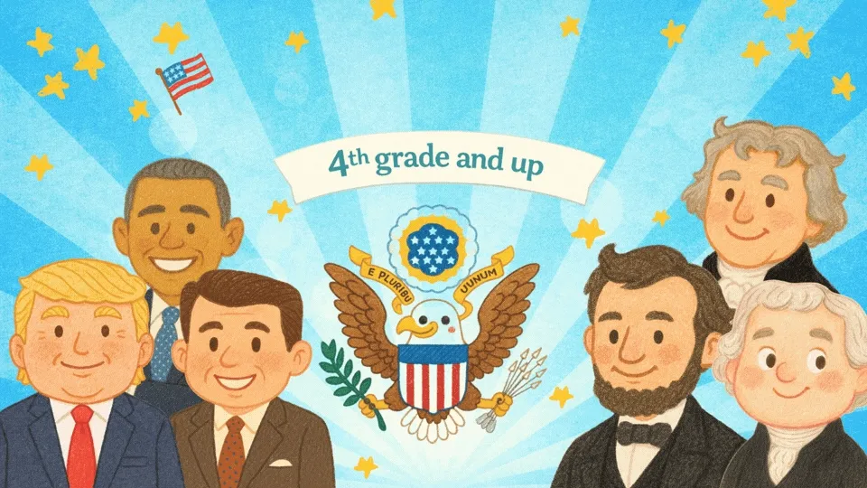 [첫! 수업 할인] 17명의 미국 대통령과 떠나는 영어 탐구 프로젝트 ㅡ 미국사, 세계사, 리더십, 영어 토론을 한번에! with워크북