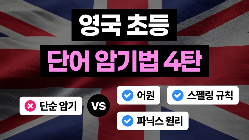 영단어 암기법 4탄 (Spelling rule 4) 영국학생이 암기하는 방식 그대로 영단어 암기해요!-thumbnail