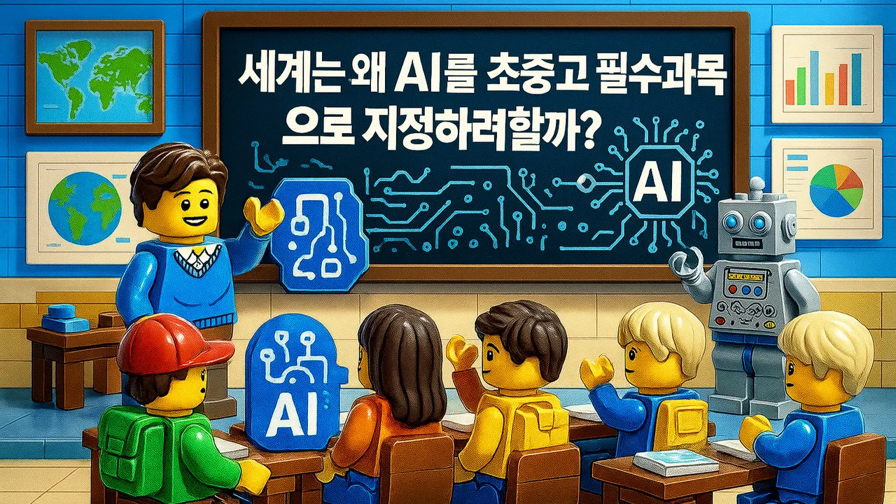 세계는 왜 AI를 초중고 필수과목으로 지정하려 할까?