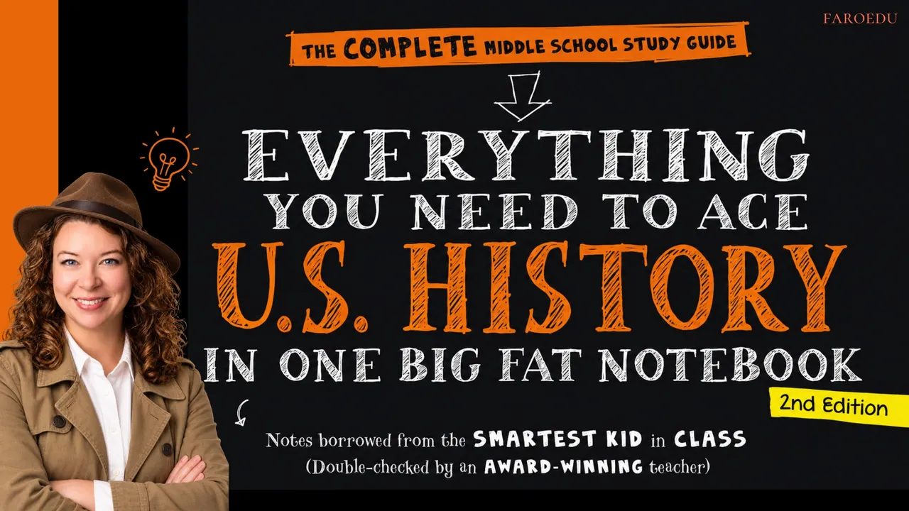 미국 현직 교사의 <중등 선행 사회(미국사) 특강> 100%영어 Everything You Need to Ace US History