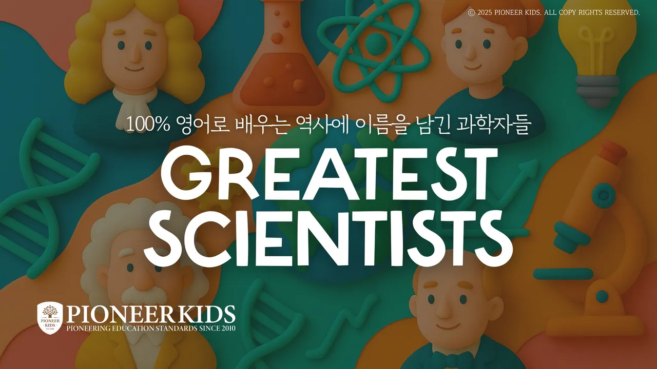 [피오니키즈] 세상을 바꾼 20명의 과학자와 떠나는 지식 탐험
