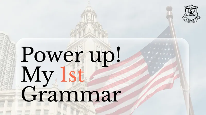 영어 초기 학습자를 위한 '문법+라이팅+스피킹' 올인원 클래스!-thumbnail