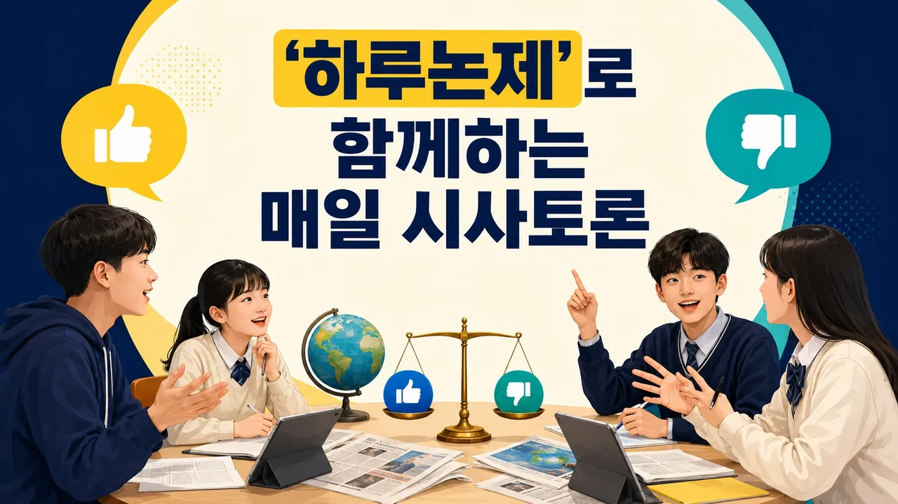 전직 아나운서와 함께하는 하루논제 : 시사토론 말하기