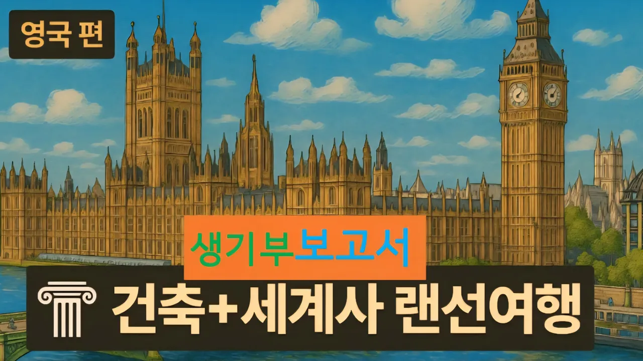 [영국(1편) 건축물+세계사] "내 죽음은, 쉿! 비밀!" 영국 넬슨 제독을 아시나요? 대치동 20년 경력 선생님과 떠나는 랜선여행
