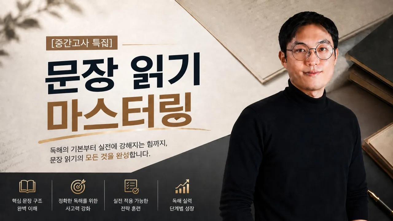 [현서 중간고사 특강] 문장 읽기 마스터링