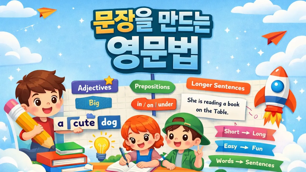 영어 문장, 이제는 직접 만든다: 4회 집중 완성 클래스 2탄