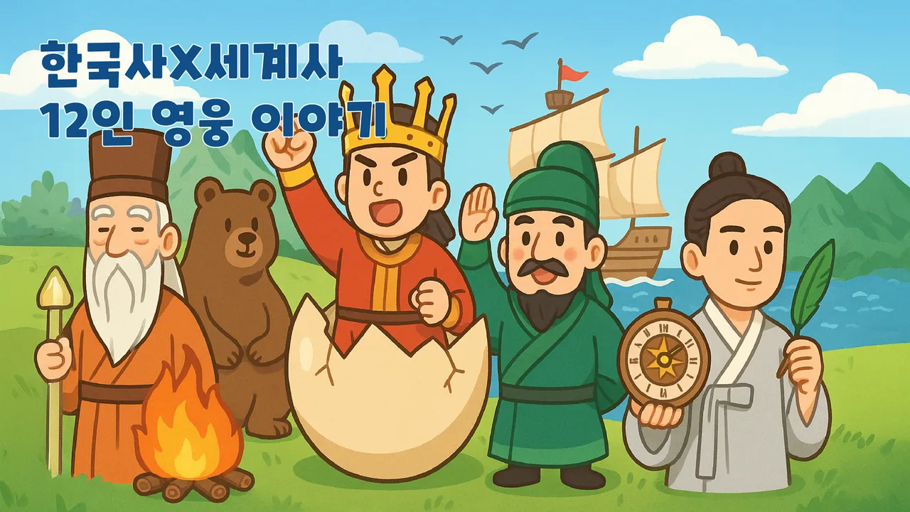 타임머신 타고 떠나는 영웅 만나기: 한국 VS 세계 히어로 대결