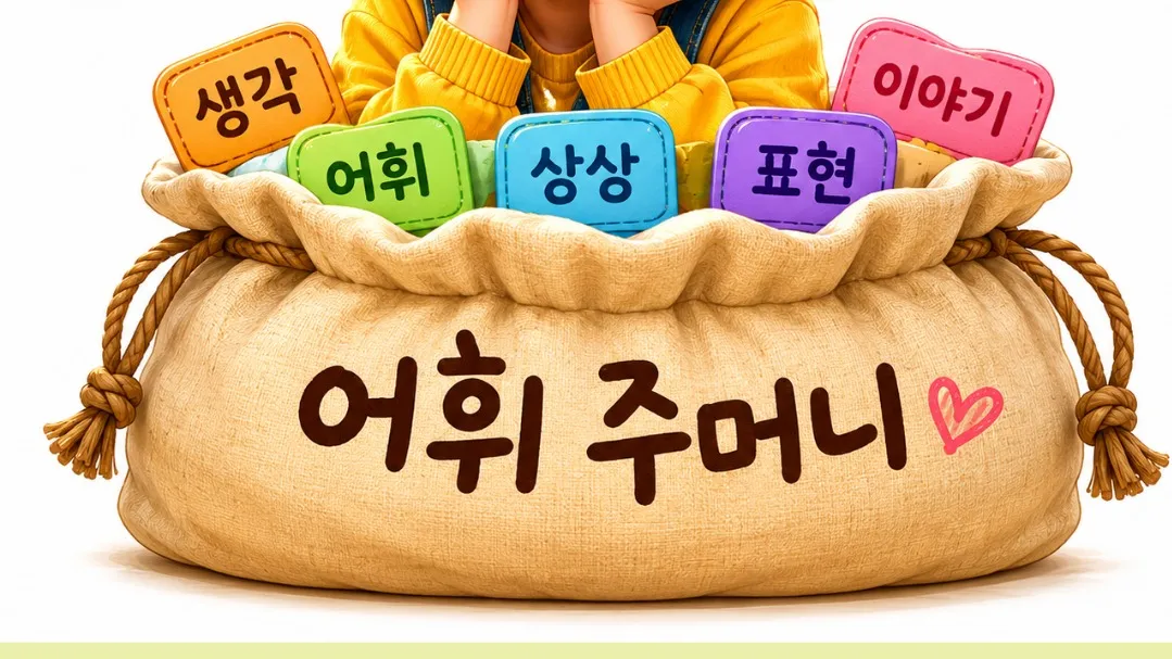 [2학년~6학년] 어휘 주머니가 빵빵하면 글쓰기가 쉬워진다!