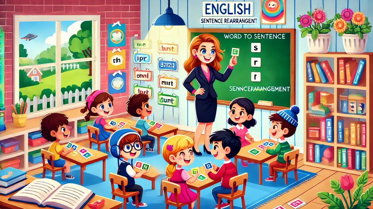 [방학특강X100%영어] 소그룹수업: Writing Sentences: 단어에서 문장까지, 문장 재배열단어에서 문장까지