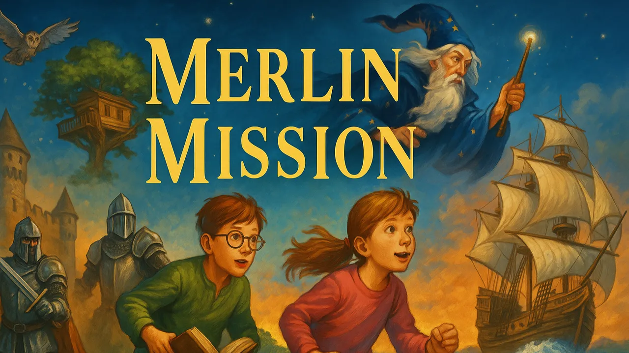 [100%영어] Merlin Mission: 마법의 시간여행과 추리로 배우는 영어 독서 모험