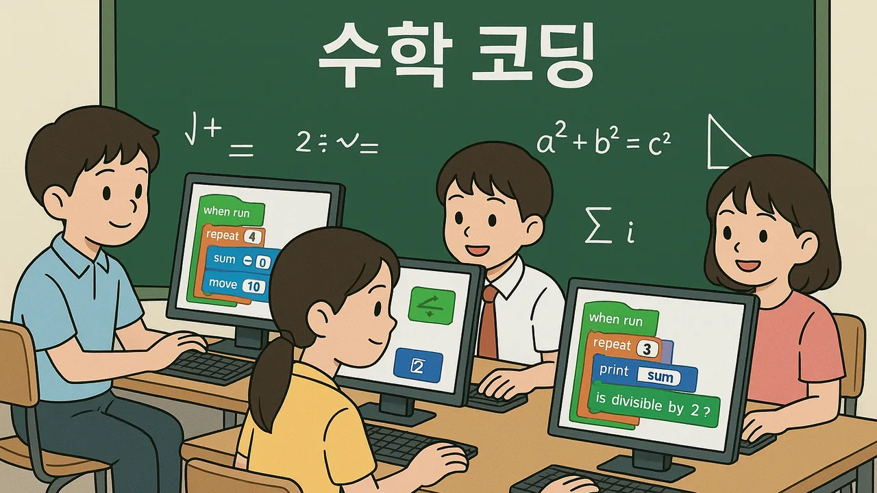 수학 코딩(블록언어)