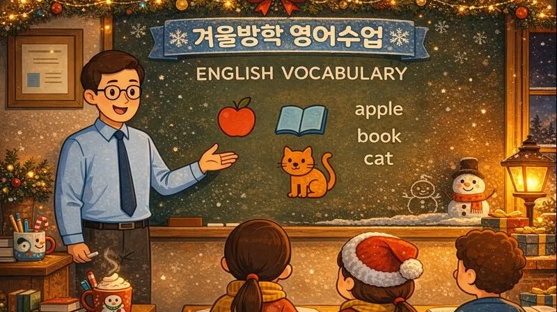 [현서] 잠자기전  매일 30분 영어단어!