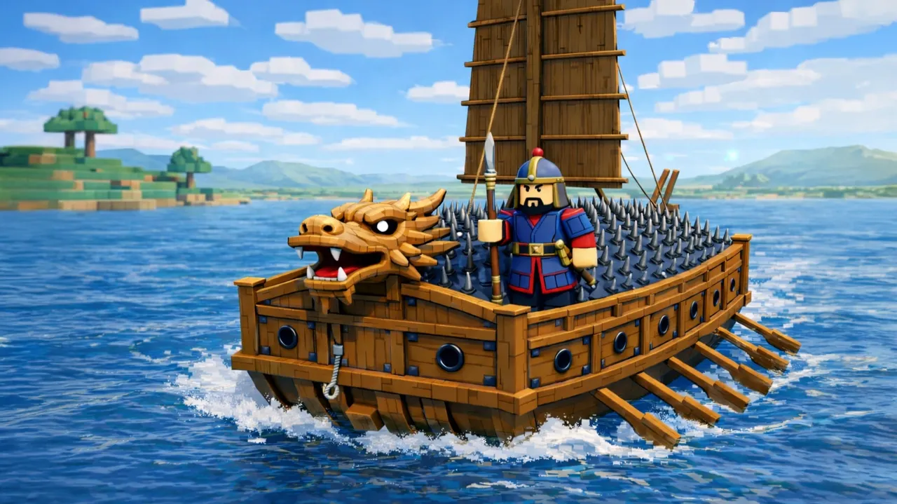 로블록스로 만나는 이순신, 거북선이 바다를 가른다!