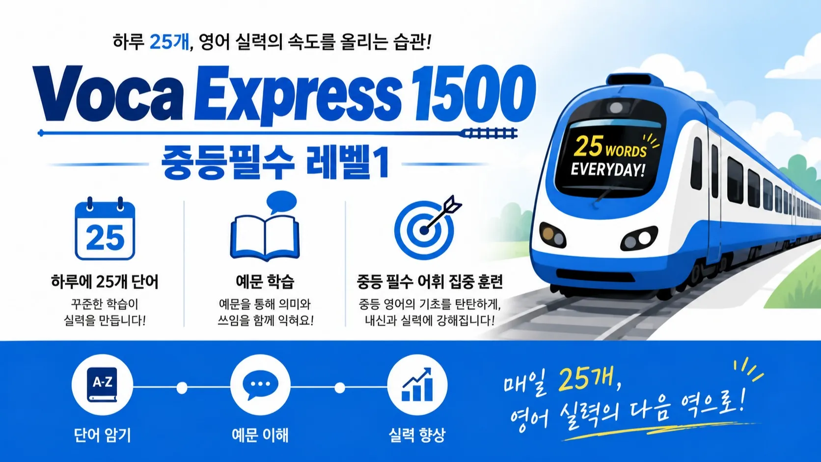 [영단어 초4~6 ] Vocab Express 1권 중등기본(1500단어)