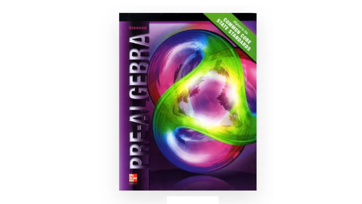 쉽게 설명하는 Pre-Algebra (한국어 사용, Mcgrow Hill Glenco 교재)