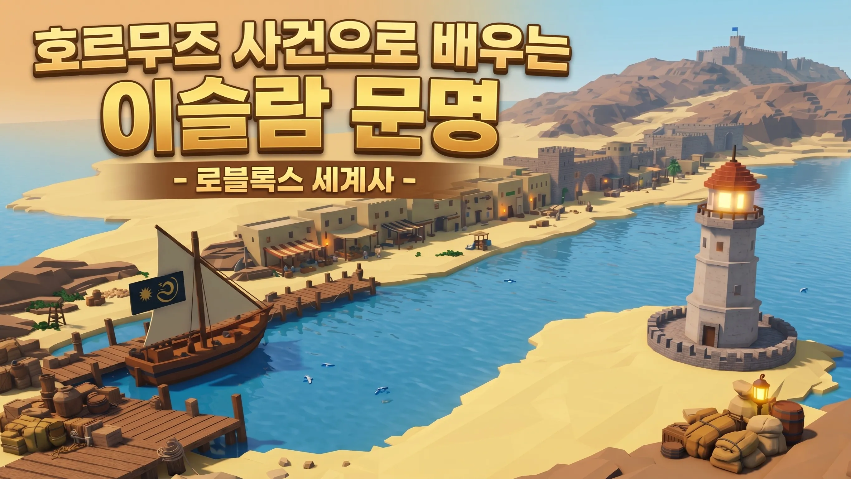 호르무즈 사건으로 배우는 이슬람 문명 - 로블록스 세계사