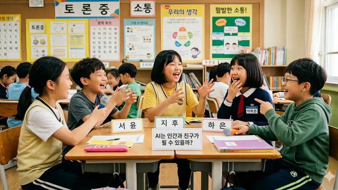 아이가 더 하자고 조르는 '재미있는 토론'