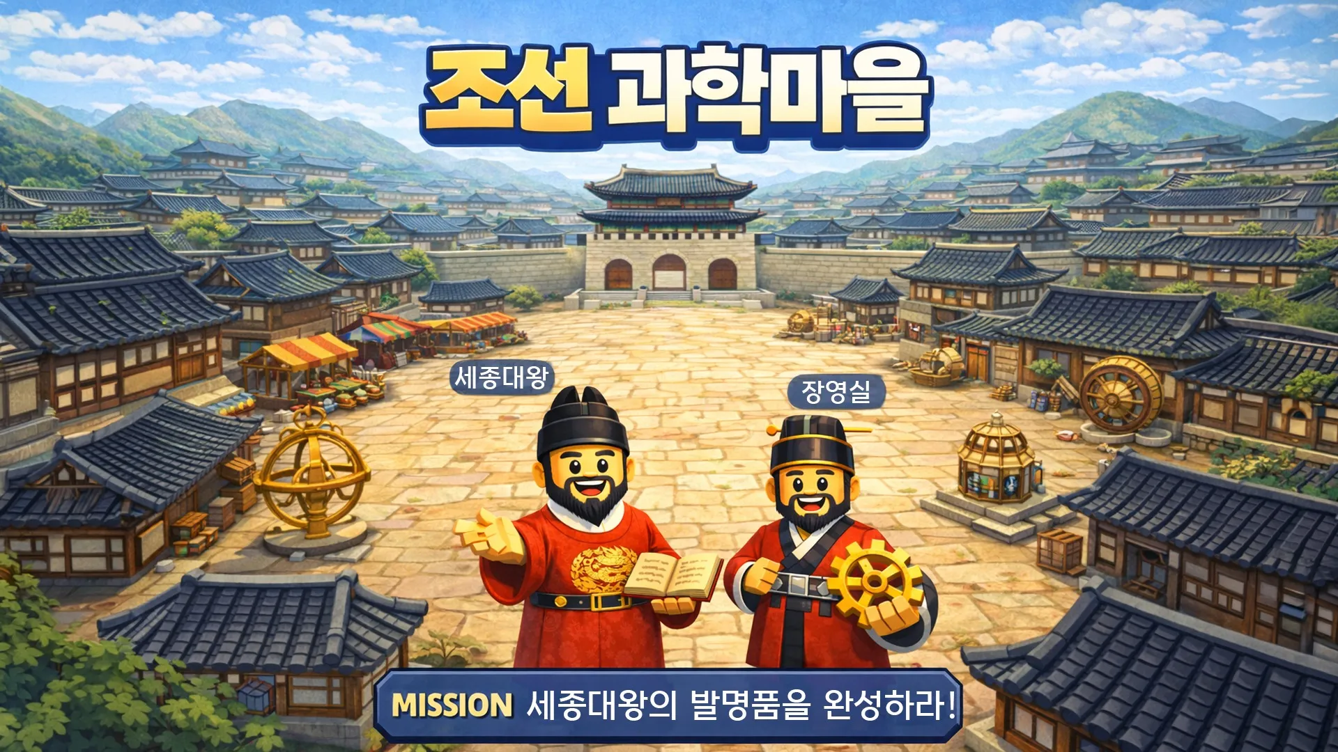 [New] 로블록스 역사 탐험 : 세종대왕과 장영실의 조선 과학마을