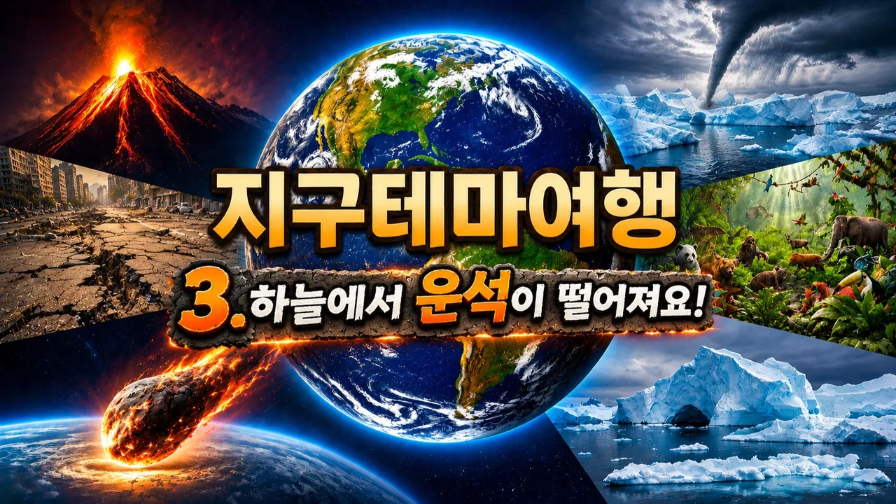 지구테마여행 3. 하늘에서 운석이 떨어져요!