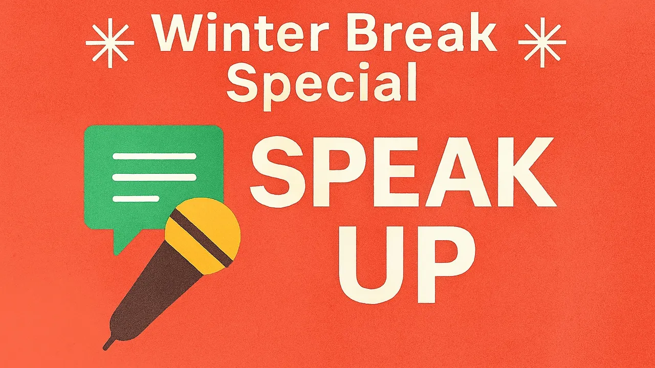 [겨울방학 스피킹] Speak Up! 내 생각을 말하는 힘