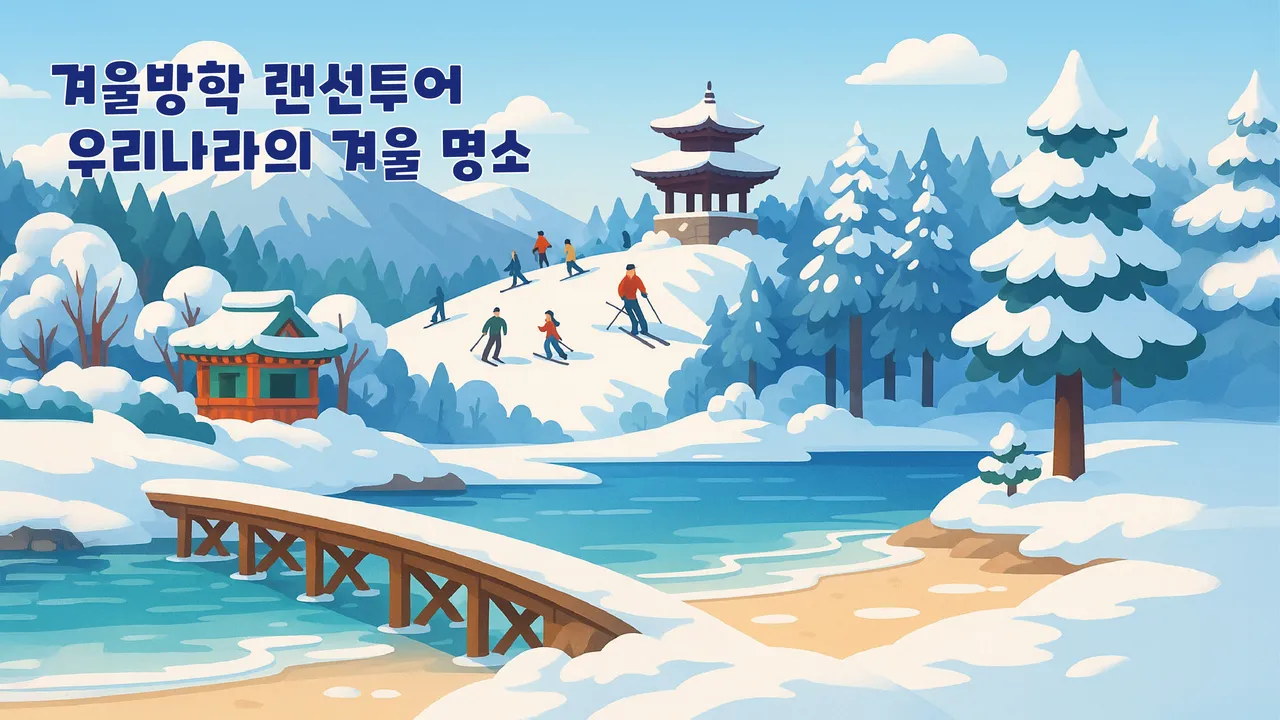 [겨울방학 특집] 눈길 따라 떠나는 우리나라 겨울 여행
