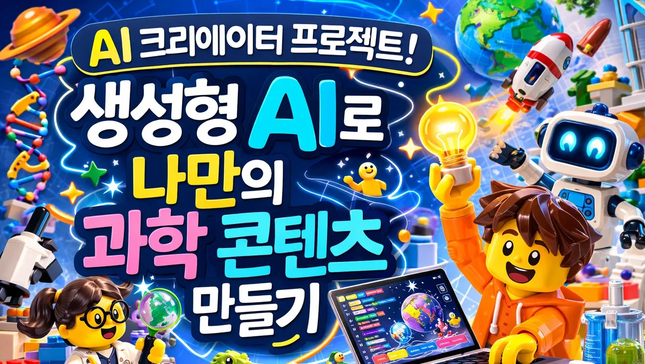[New] 조선시대 한옥에서 에디슨이 전구를 만든다면? AI 과학 크리에이터 프로젝트! [AIX과학]