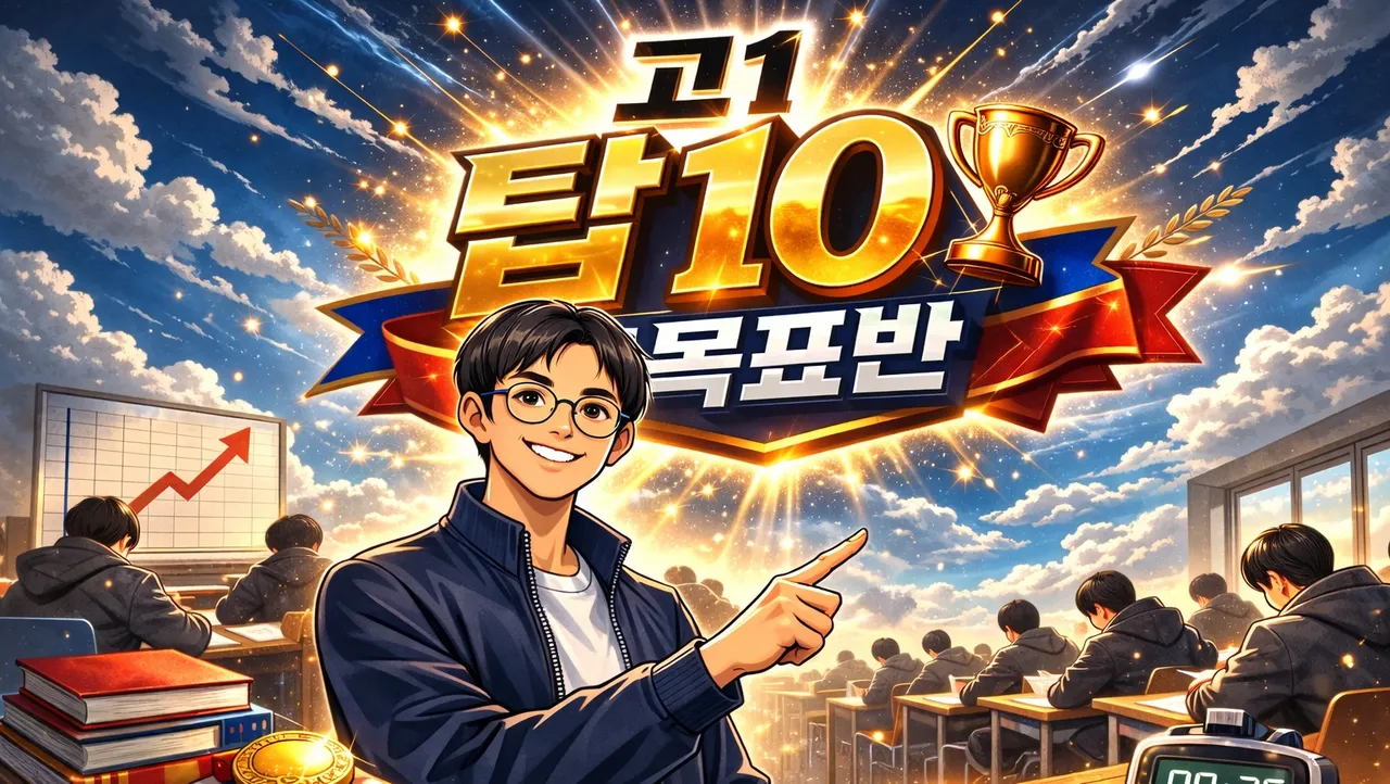 [현서] 소수정예 고1 우린 TOP10 목표반!!