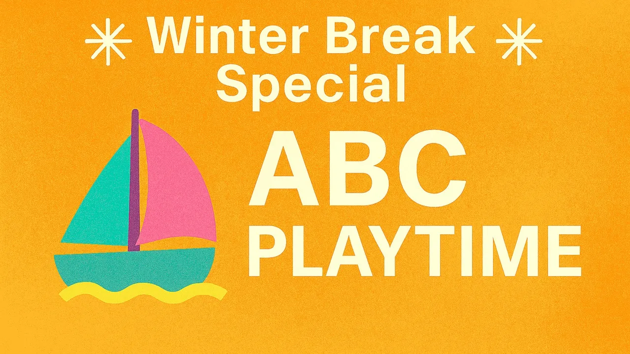 [겨울방학특강] ABC Playtime: 알파벳 첫걸음